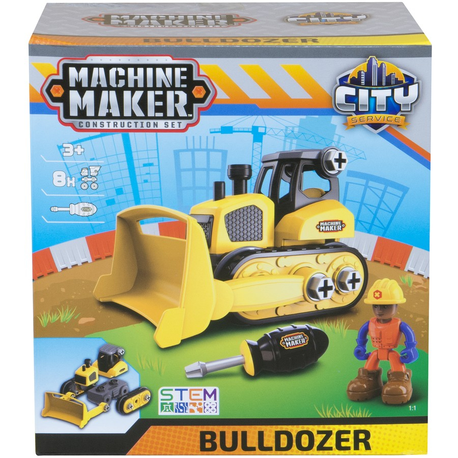 Nikko Machine Maker Junior Builder Construction Bulldozer (QNKT400122 ...