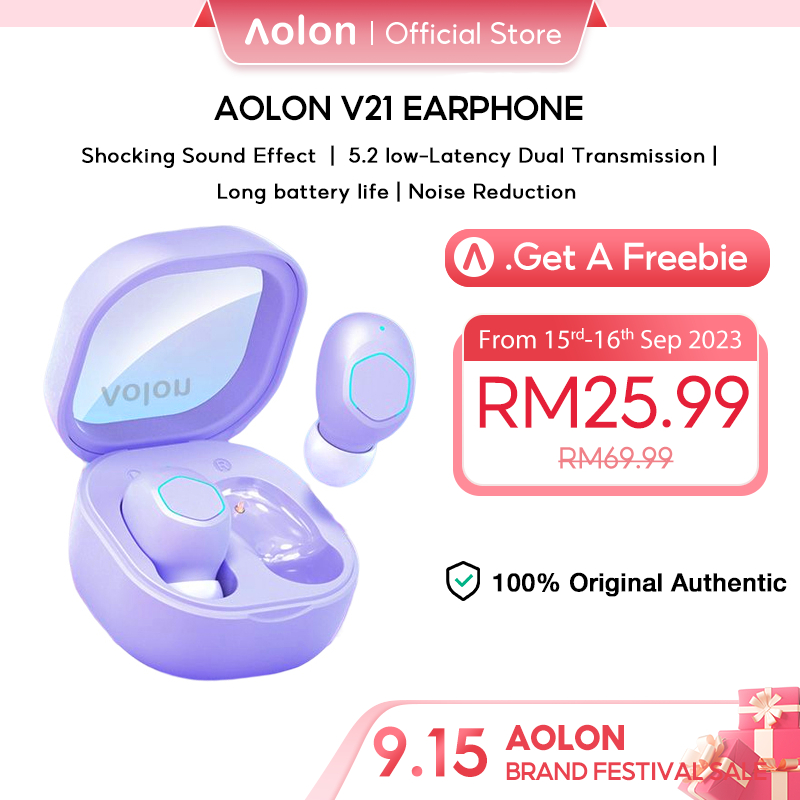 Aolon V21 TWS Bluetooth Earphone