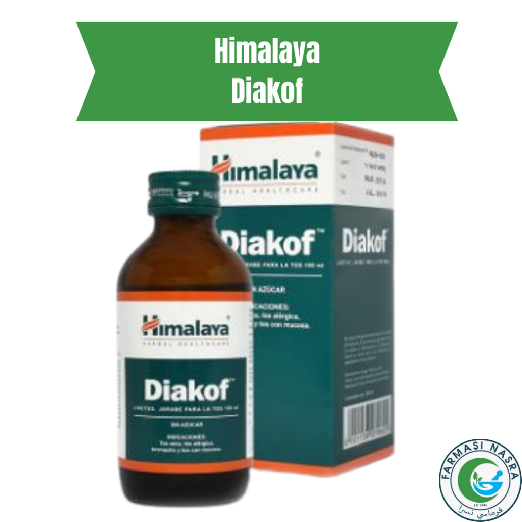 Himalaya Diakof Cough Linctus Syrup 100ml Shopee Malaysia