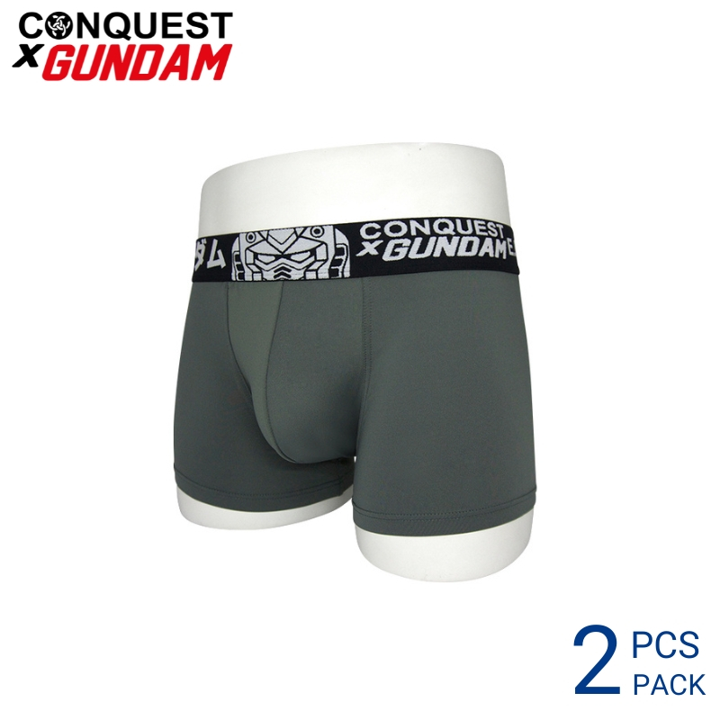 CONQUEST X GUNDAM Men Underwear Dri-fit Trunk (2 Pcs) CQ7255-G | Shopee ...