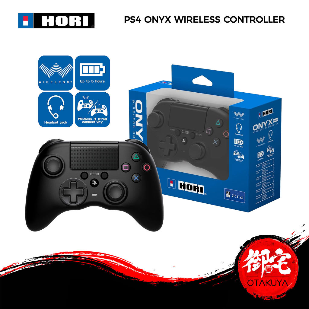 HORI PS4 Onyx Wireless Controller | Shopee Malaysia