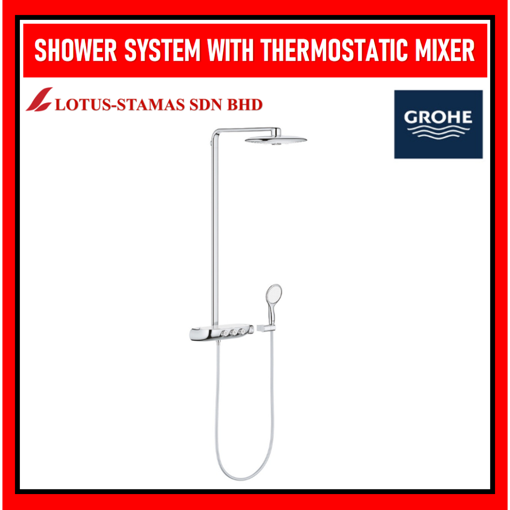 GROHE 26250 LSO Rainshower Smartcontrol 360 Duo Shower System Shopee