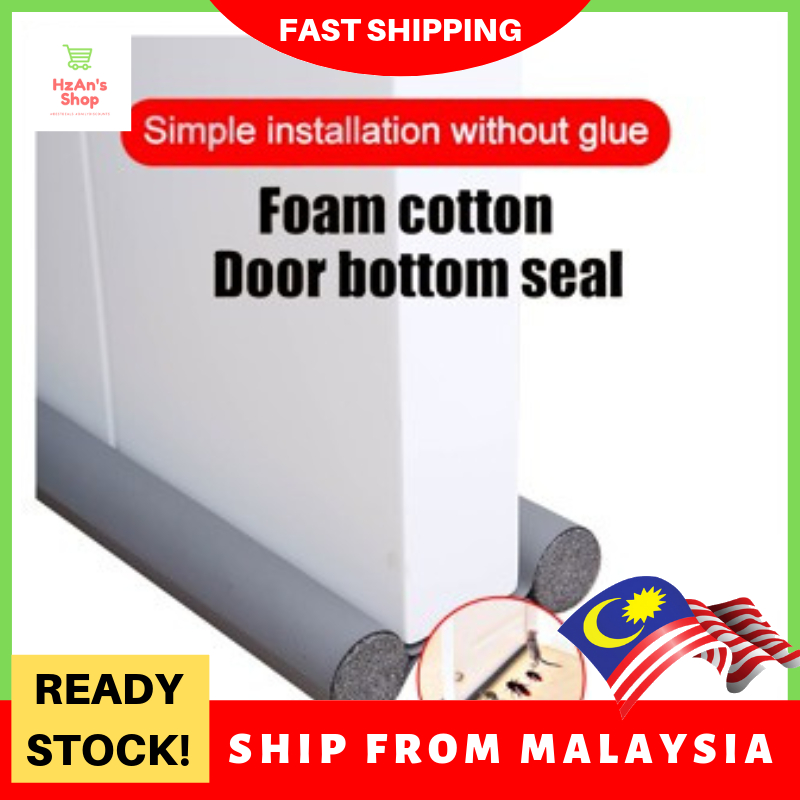 Flexible Door Gap Bottom Seal/Bottom Sealing/Door Stopper/Jalur Penutup