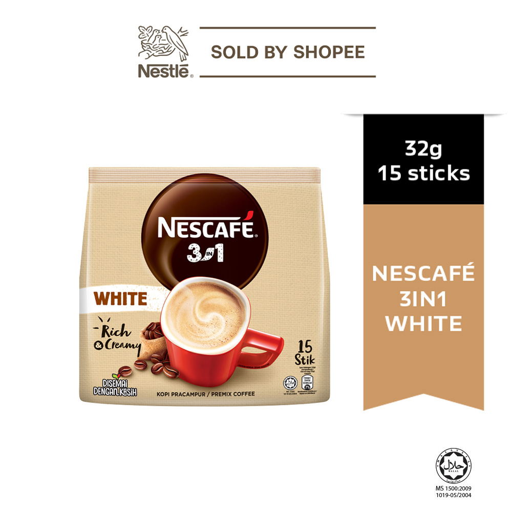 NESCAFE 3in1 White (32g X 15's) | Shopee Malaysia