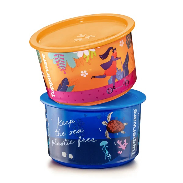 Tupperware One Touch Topper Small 940ml/ 950ml & Junior 600ml | Shopee ...