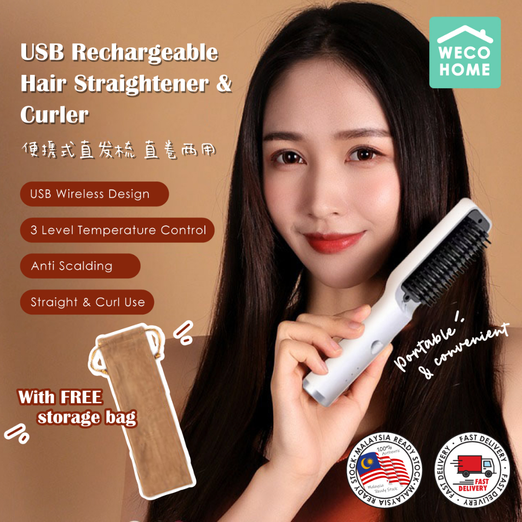 Usb hair clearance straightener