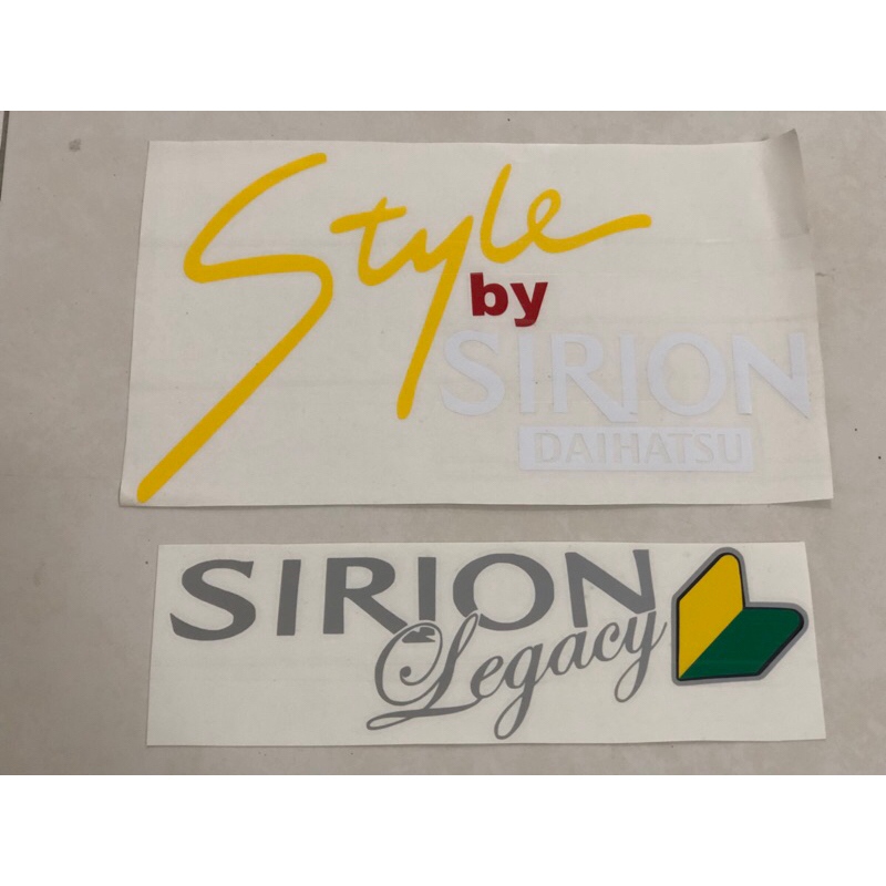 Sticker Style by Sirion / sirion legacy | Shopee Malaysia