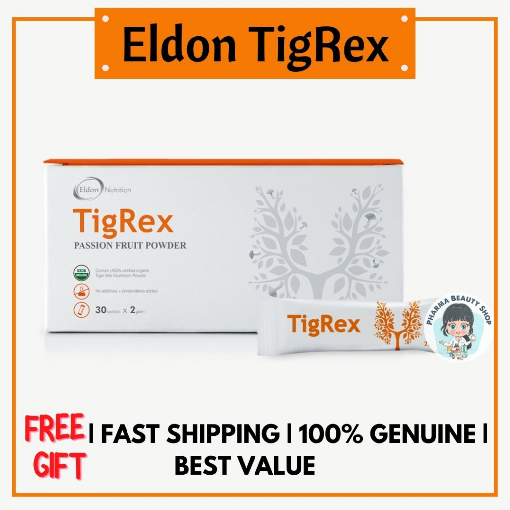 [FREE GIFT] Eldon Nutrition TigRex 2g x 30 sachets (Tiger Milk Mushroom ...