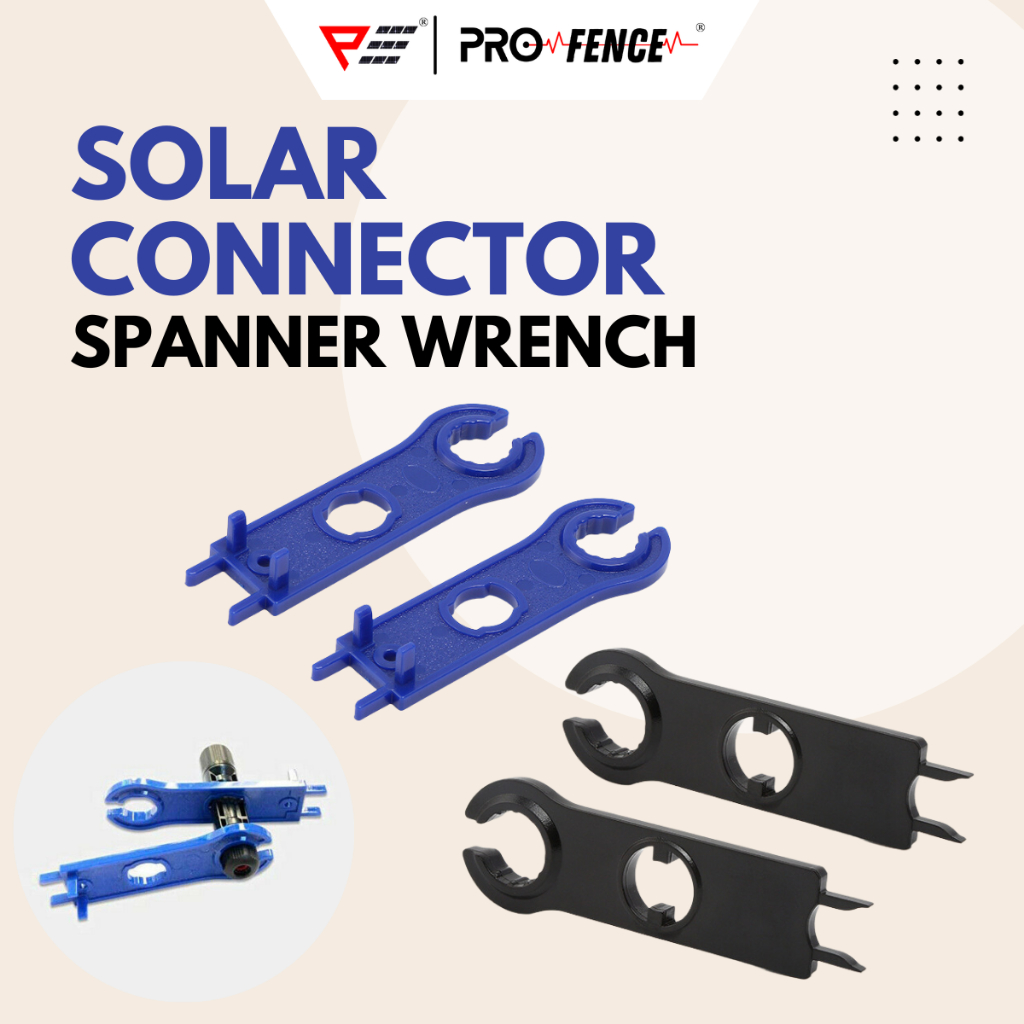 1 Pair Solar Spanner Wrench for MC4 Connectors Solar Connector Tool