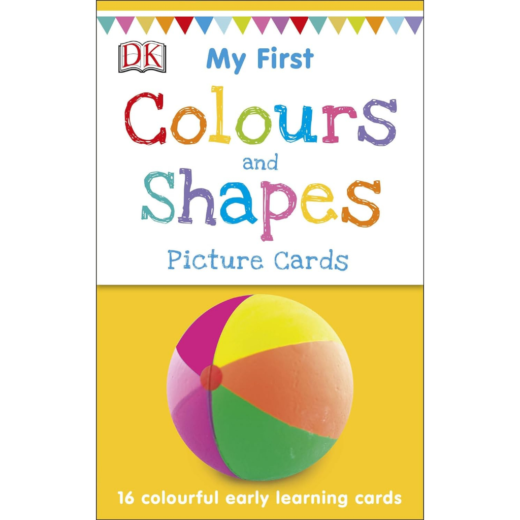 My First Colours & Shapes Cards by DK | Shopee Malaysia