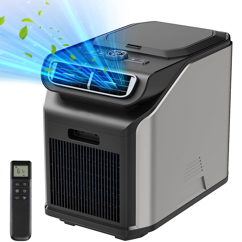 Portable Air Conditioner 6000BTU Fast Cooling with Remote Control