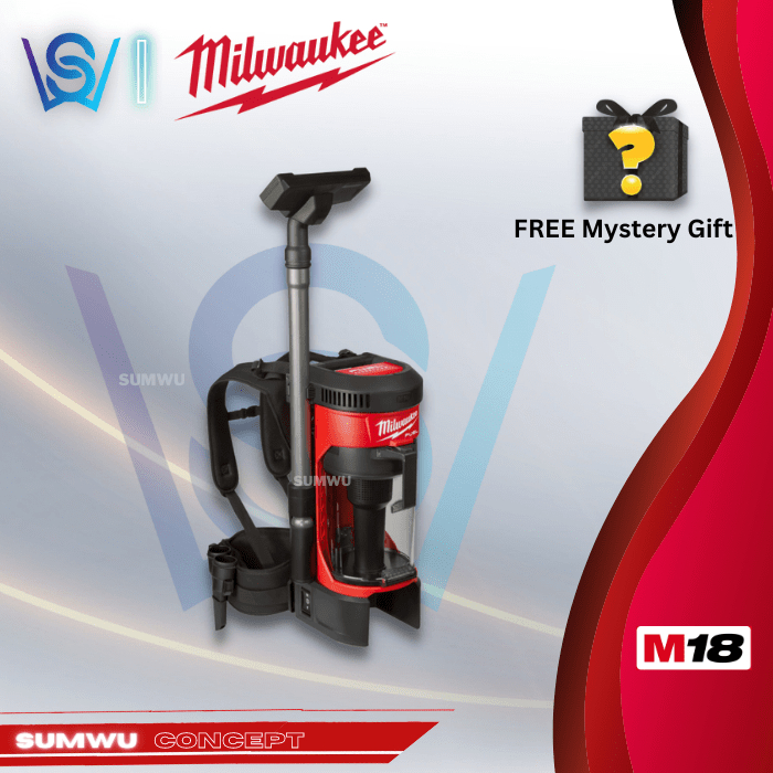 MILWAUKEE M18 FUEL BACKPACK VACUUM C W HEPA FILTER FBPV 0G0 Shopee Malaysia