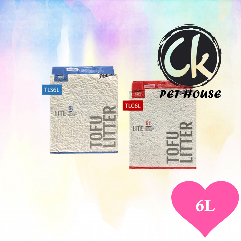 Reallabs Real Litter Lite (Strip / Crushed) Tofu Clumping Flushable Cat