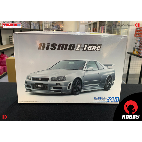 Aoshima Nismo BNR34 Skyline GT-R Z-tune `04 (Scale 1/24) | Shopee Malaysia