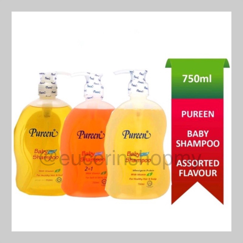 Pureen Baby Head to Toe Shampoo 750ml(Exp 12/2024) Shopee Malaysia