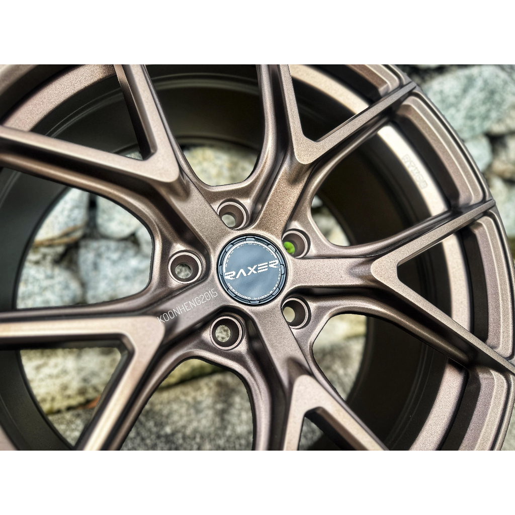 New Car Sport Rim RAXER WHEELS RTX02 with Flow Forming 18x8.5 5x113 ...