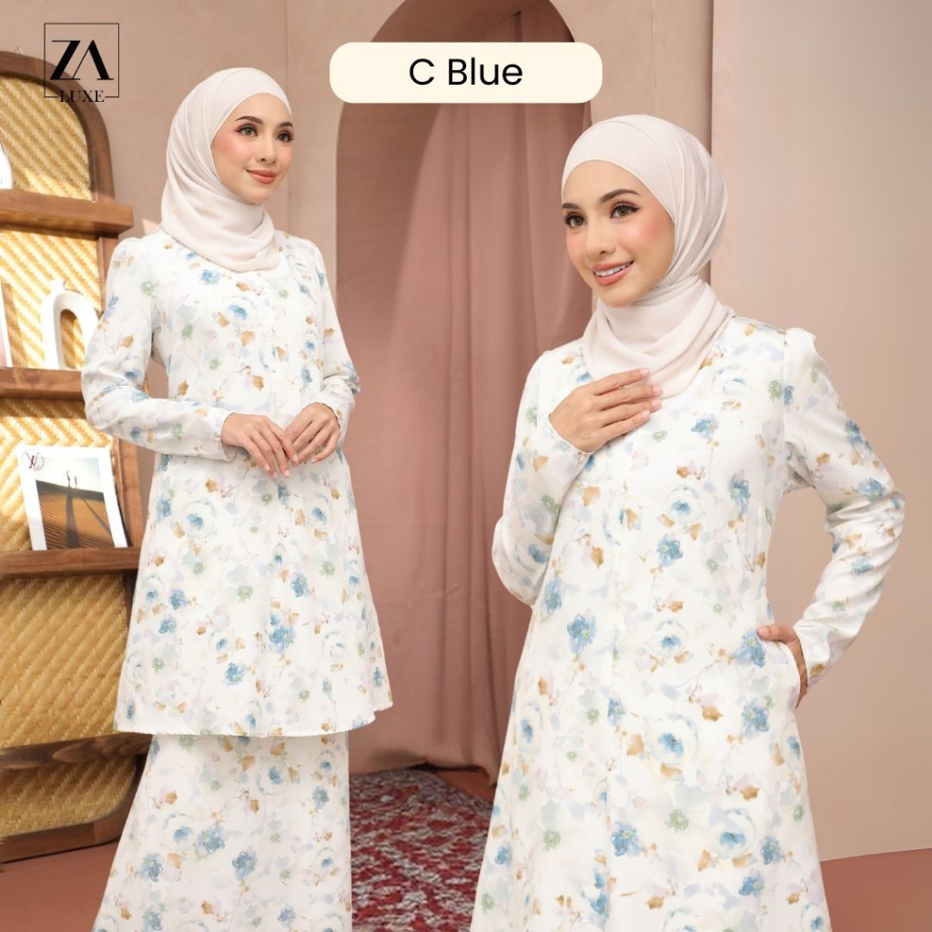 ZOE ARISSA BAJU KURUNG RAYA HAJI 2024 KURUNG PAHANG NURSING FRIENDLY ...