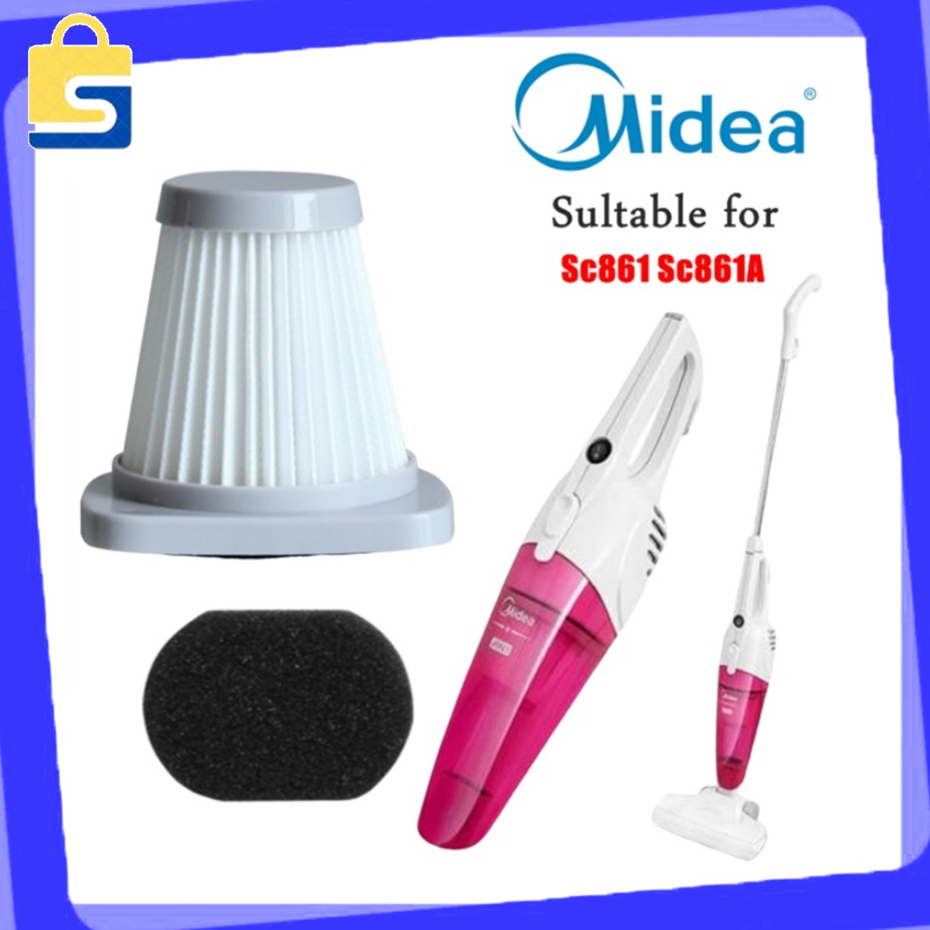 MIdea Replacement HEPA Filter Vacuum Cleaner SC861 SC861A | Penapis ...