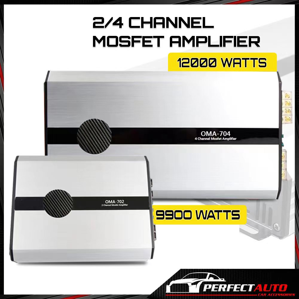 Car Amplifier 12000W 12V Multichannel Powerful Car Audio Subwoofer