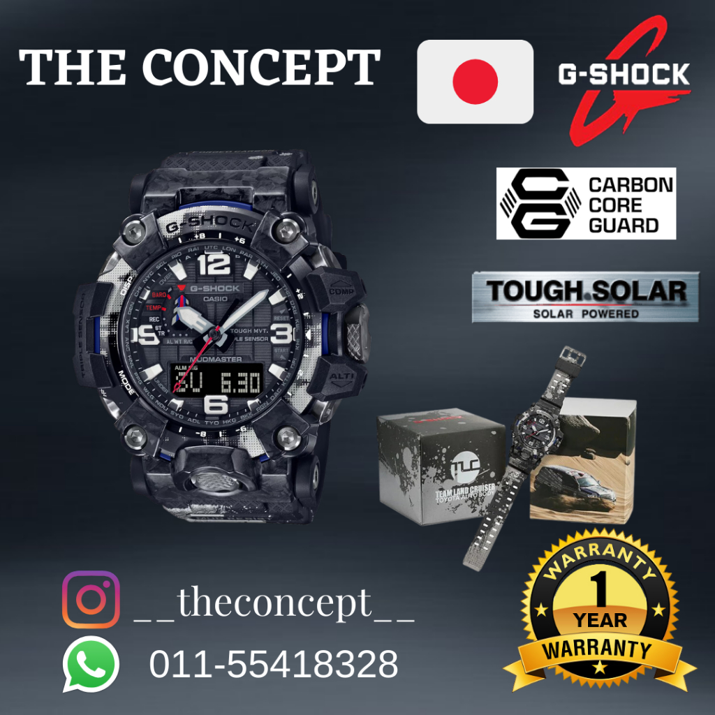 🔥100% Original Casio G-Shock MUDMASTER GWG-2000TLC-1A GWG-2000TLC-1AJF ...