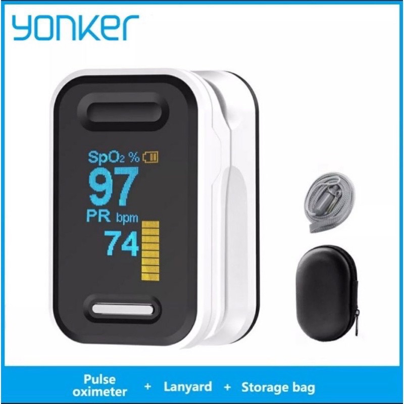 🇲🇾 Ready Stock 🇲🇾 YK8Yonker & Yongrow Fingertip Pulse Oximeter YK81C