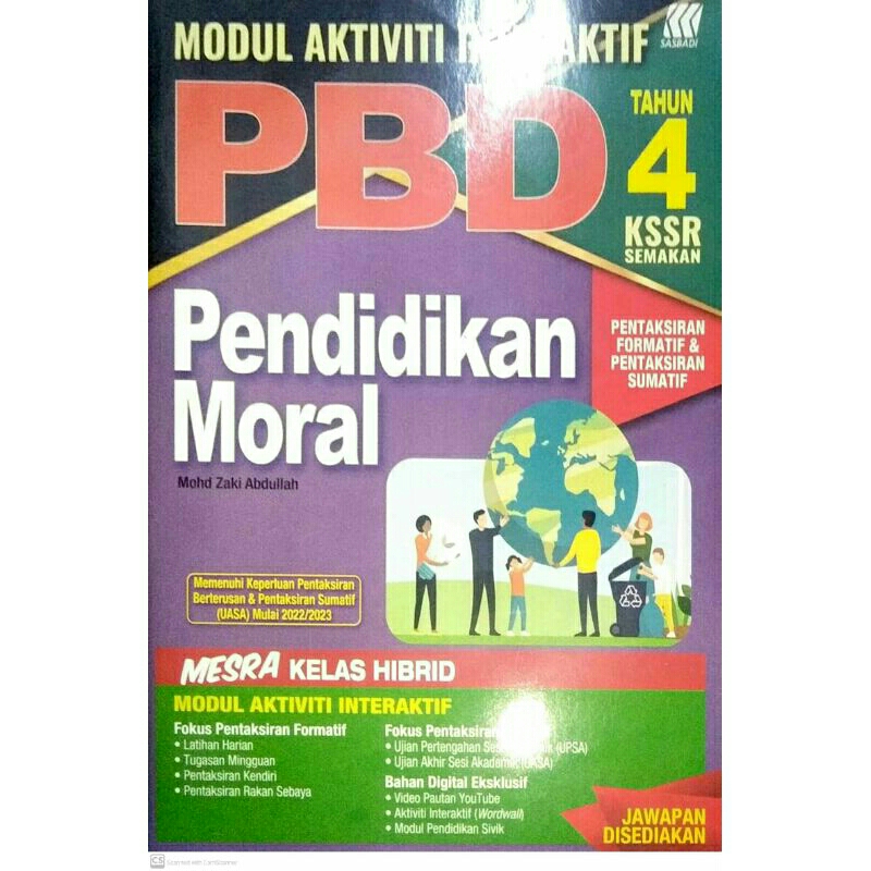 Modul Aktiviti PBD Pendidikan Moral Tahun 4 | Shopee Malaysia