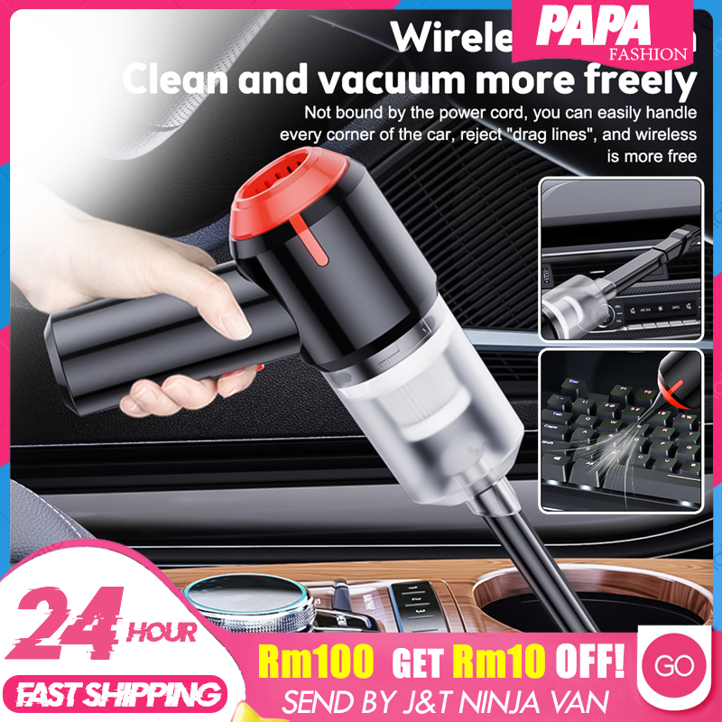 Rechargeable Mini Cordless Vacuum Portable Wireless Car Vacuum Cleaner