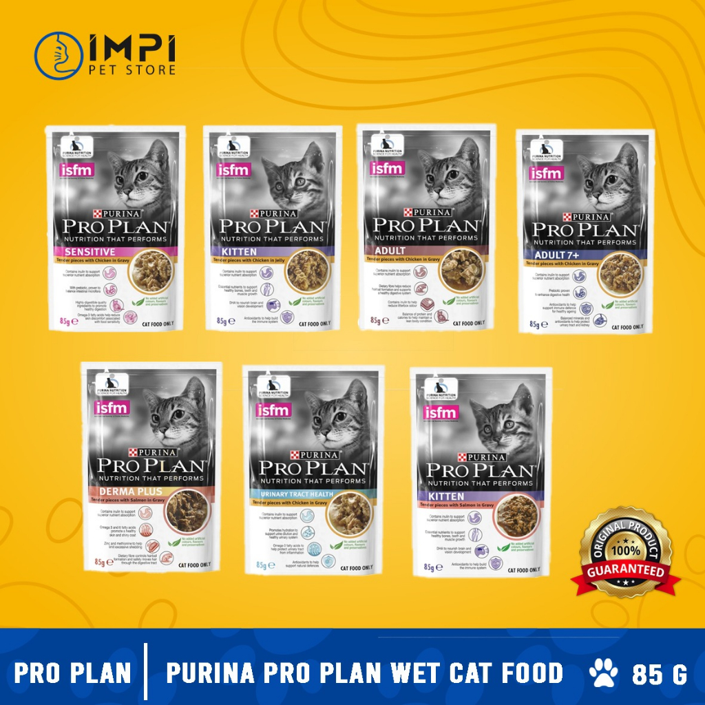 PRO PLAN Purina Wet Cat Food (85G) Shopee Malaysia