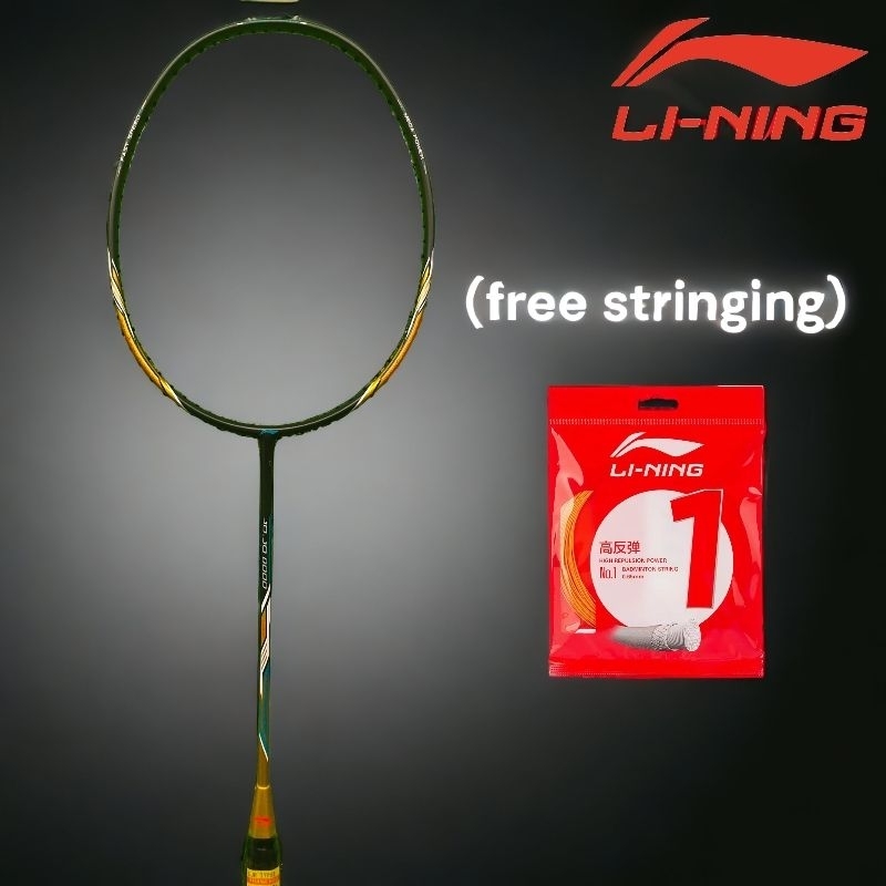 LINING JO.JO SERIES 8000 1Pcs (free stringing) Original Badminton ...