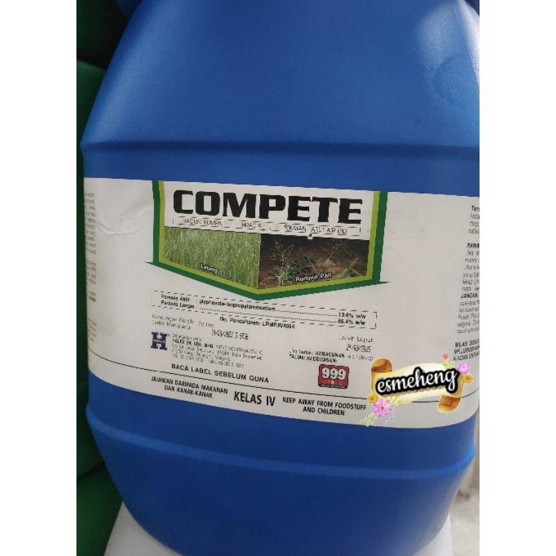 20L Halex Compete (Ken-Star Hextar Glyphosate Sekali Mawah Select ...