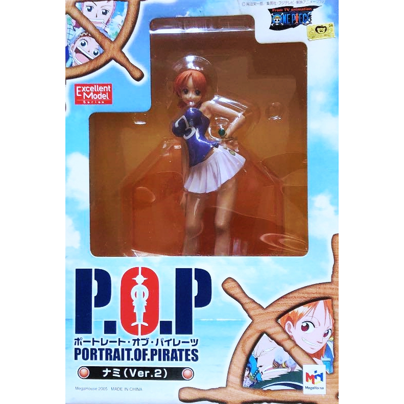 Original Megahouse Excellent Model Series One Piece POP Nami P.O.P Nami ...