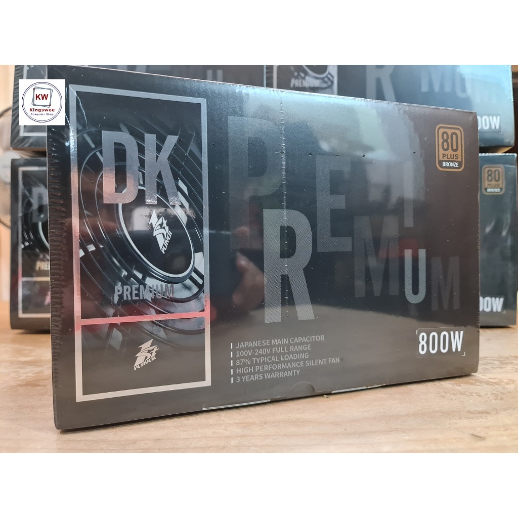 1st Player 500W 600W 700W 800W 80+ PSU White / Bronze / Gold Power