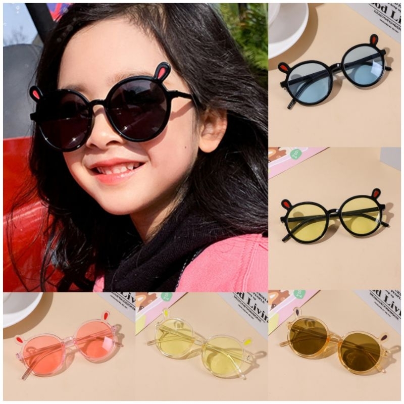 LZ (1 - 7 Tahun) Cermin Mata Hitam Kanak-kanak Sunglasses Children Kids ...