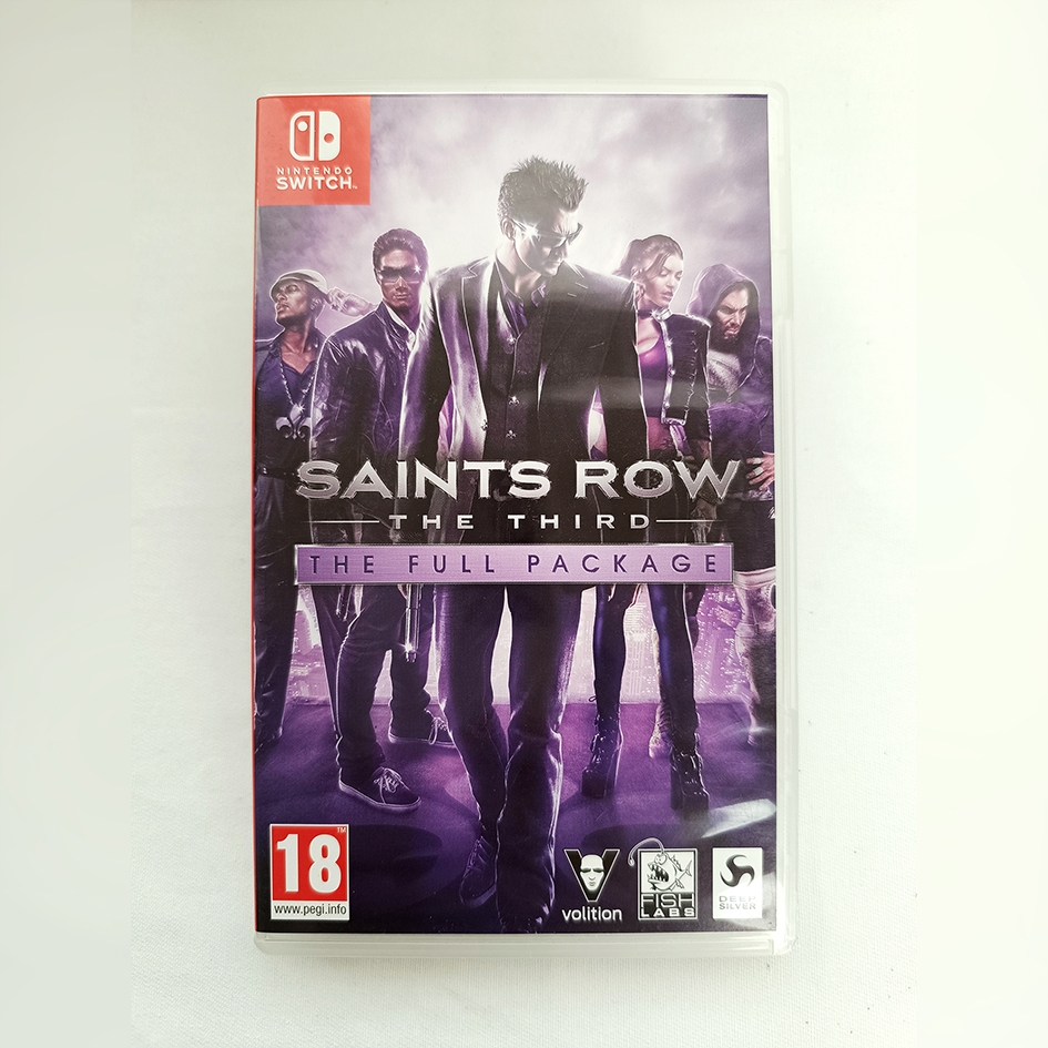 Saints Row the third The Full Package used Nintendo Switch FREE