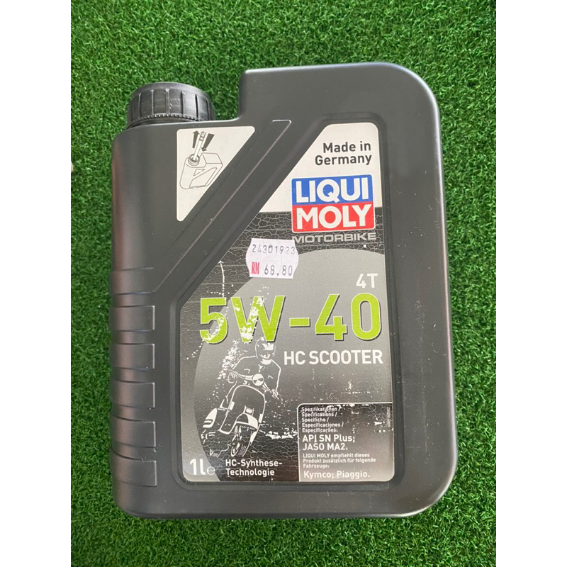 LIQUI MOLY ENGINE OIL SEMI SYNTHETIC5W40 4T MINYAK HITAM MINERAL 100