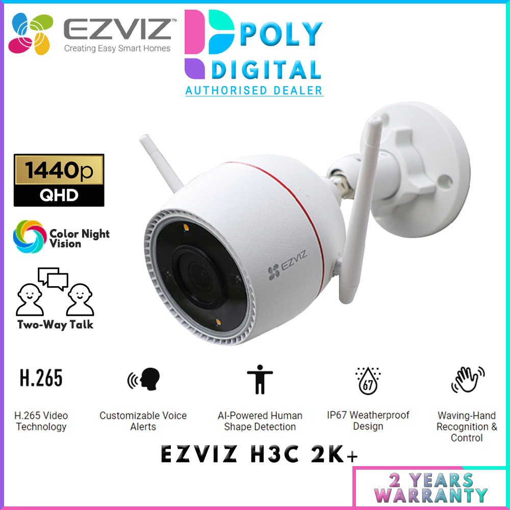 Ezviz H C K Mp Color Night Vision Wireless Outdoor Ip Weatherproof