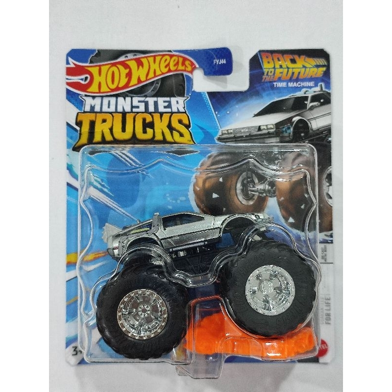 Hot Wheels Monster Trucks Back to the Future BTTF Case A 2024