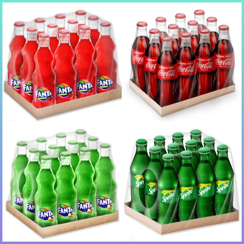 HALAL THAILAND CARBONATED DRINKS FANTA, COKE, SPRITE (250ML x 12