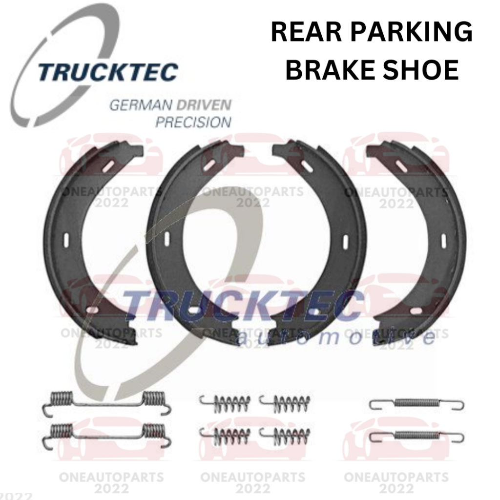 TRUCKTEC GERMANY REAR BRAKE PARKING SHOE MERCEDES BENZ W124 W210 W201
