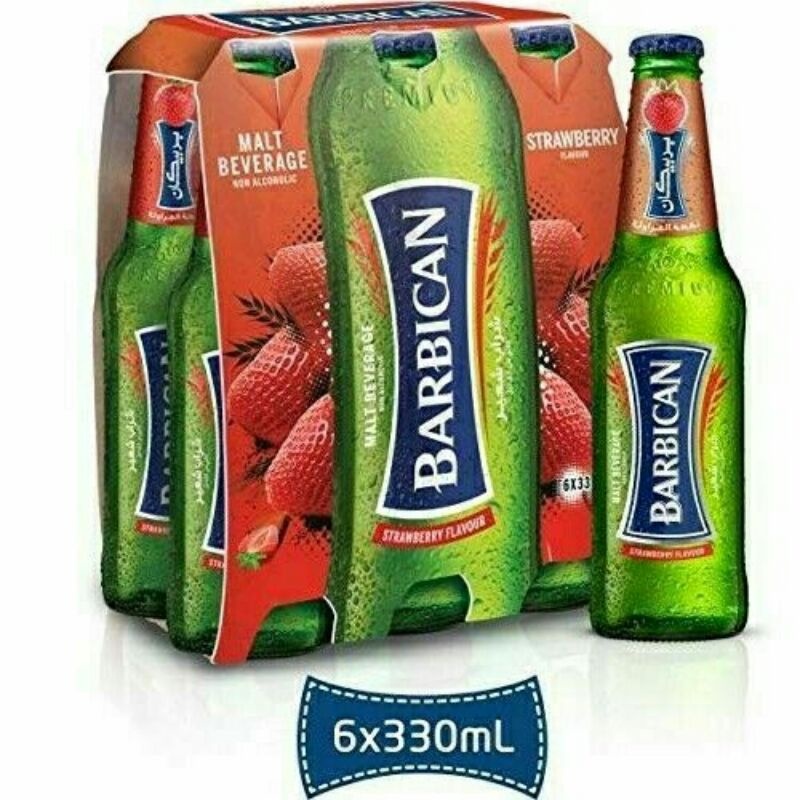 Barbican Malt Drink 6 Bottles x 330ml (8 Flavours) Minuman Barbican NonAlcoholic Shopee