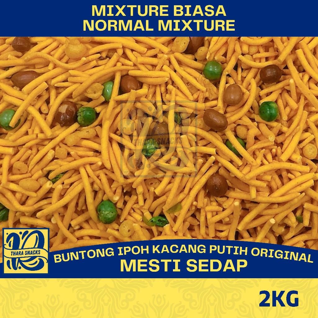Thara Snacks Mixture Biasa Normal Mixture Buntong Ipoh Kacang Putih ...