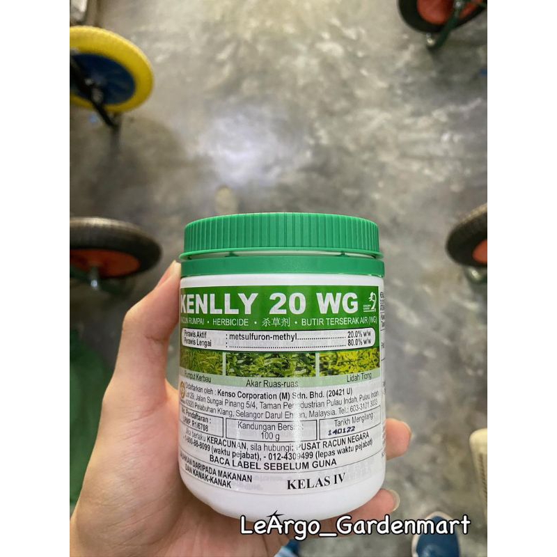 (Rumput)100G Kenlly 20WG/Kenso/mestsulfuron-methyl 20%(Sama dengan ...