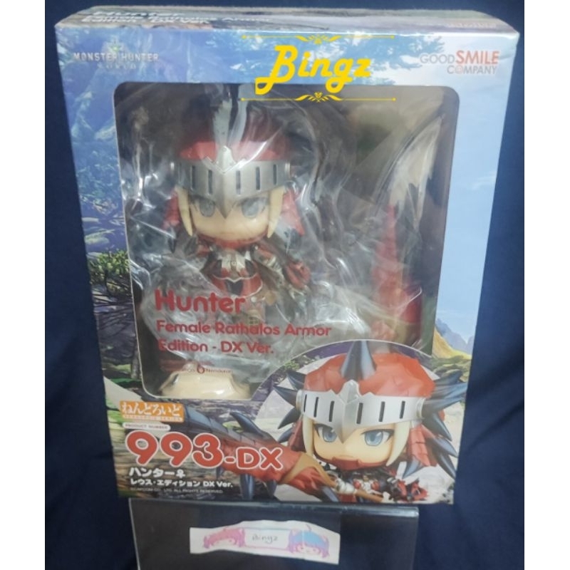 Original Nendoroid 993 Dx Female Rathalos Armor Edition D Ver Shopee Malaysia 7609