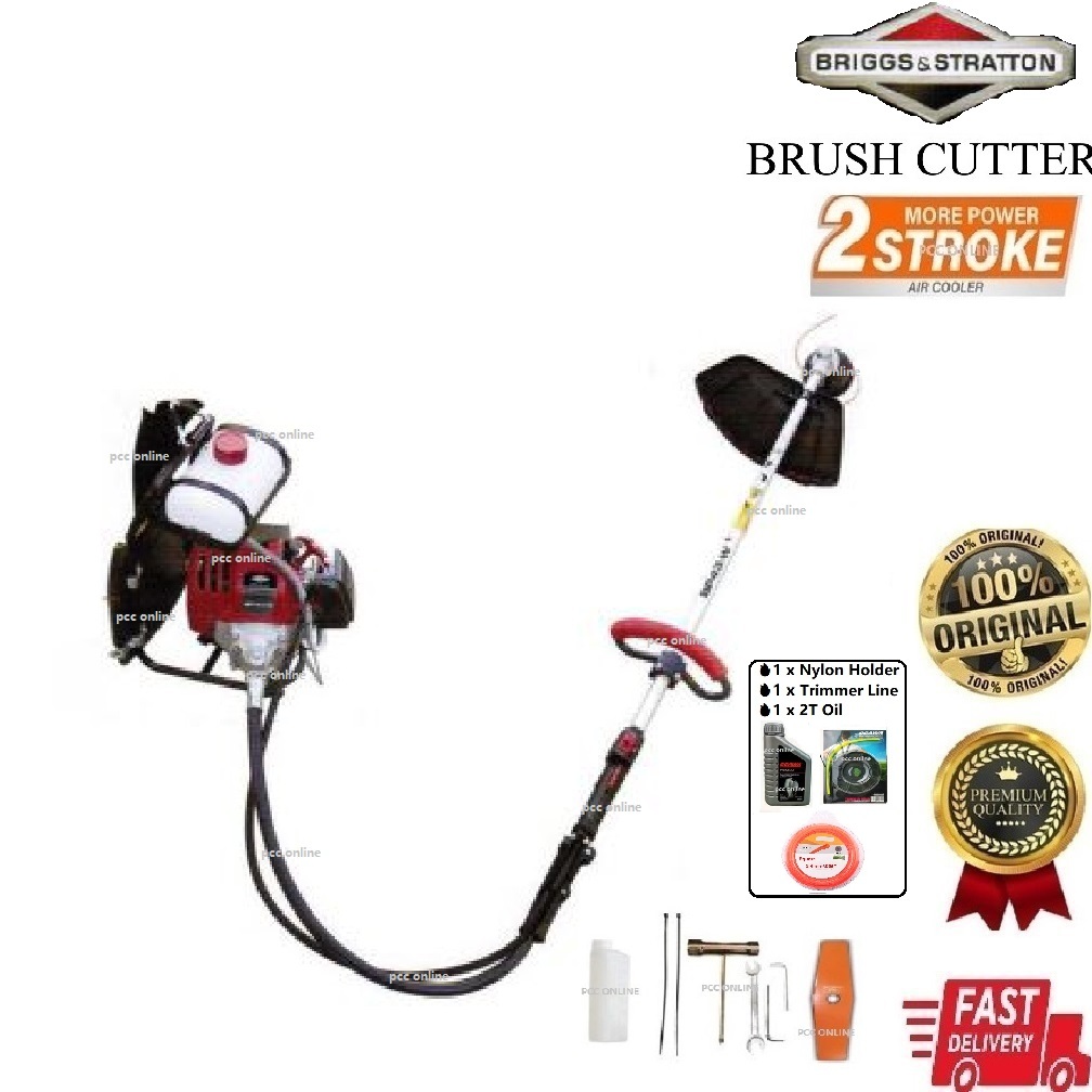 [100% Original] Briggs & Stratton BP33-W/BP43-W Brush Cutter|Mesin ...