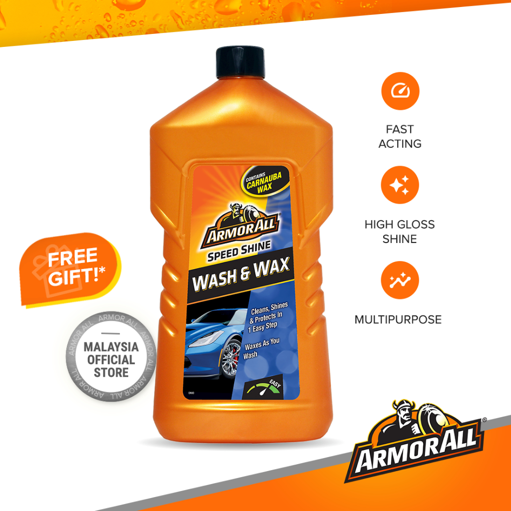 ARMOR ALL Wash and Wax (1L/500ml) Shopee Malaysia