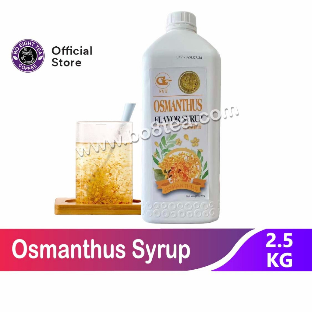 OSMANTHUS SYRUP 2.5KG 桂花糖浆 (EXPIRED DATE: 2-10-2025) ICE BLENDED/ MILK ...