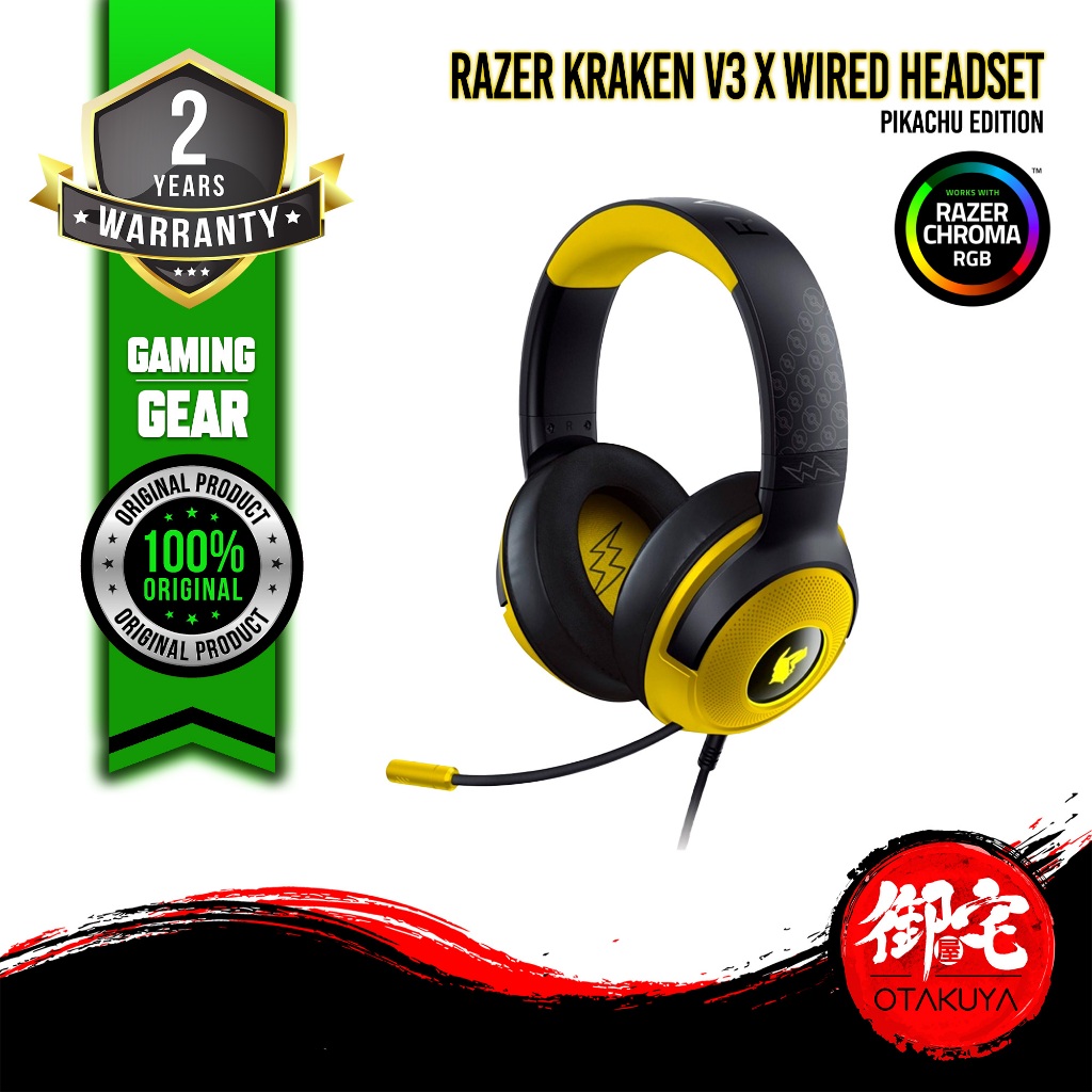 Razer discount pikachu headset