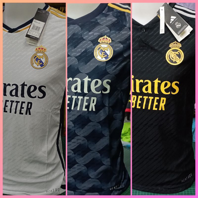 (JERSI BERKUALITI HARGA MURAH) *PLAYER ISSUE* REAL:M4DRlD H0ME 2023/ ...