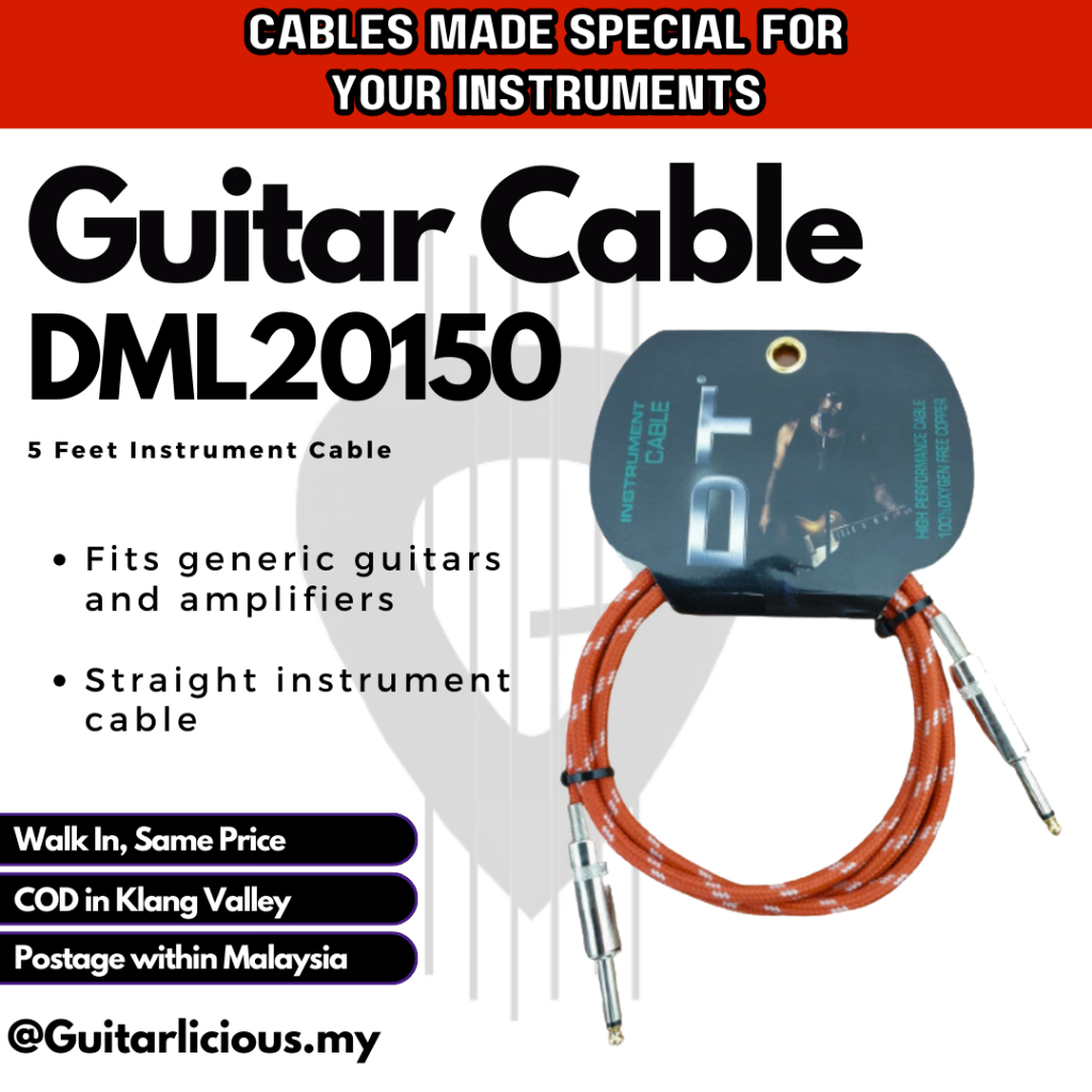 DT Instrument Cable (DML 20150 / DML 20300 / DML 20600 / DML20) 1.5m ...
