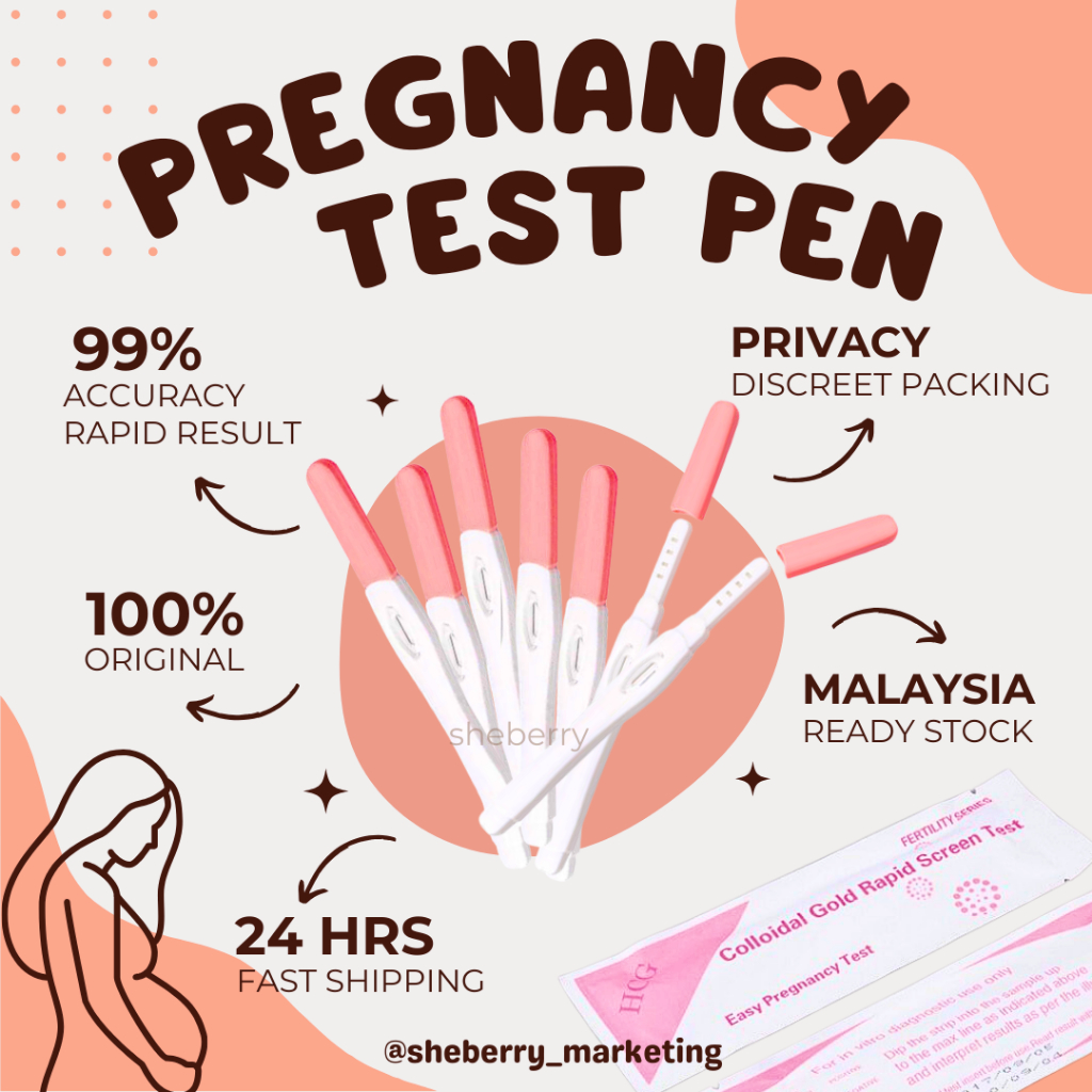 1-Pack) Early Pregnancy Test Kit One Step Urine 99% Accuracy